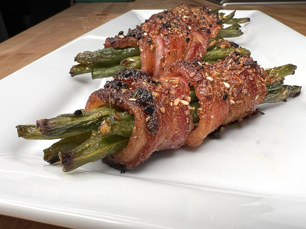 bacon wrapped green beans italian dressing – Dan-O's Seasoning green beans with bacon