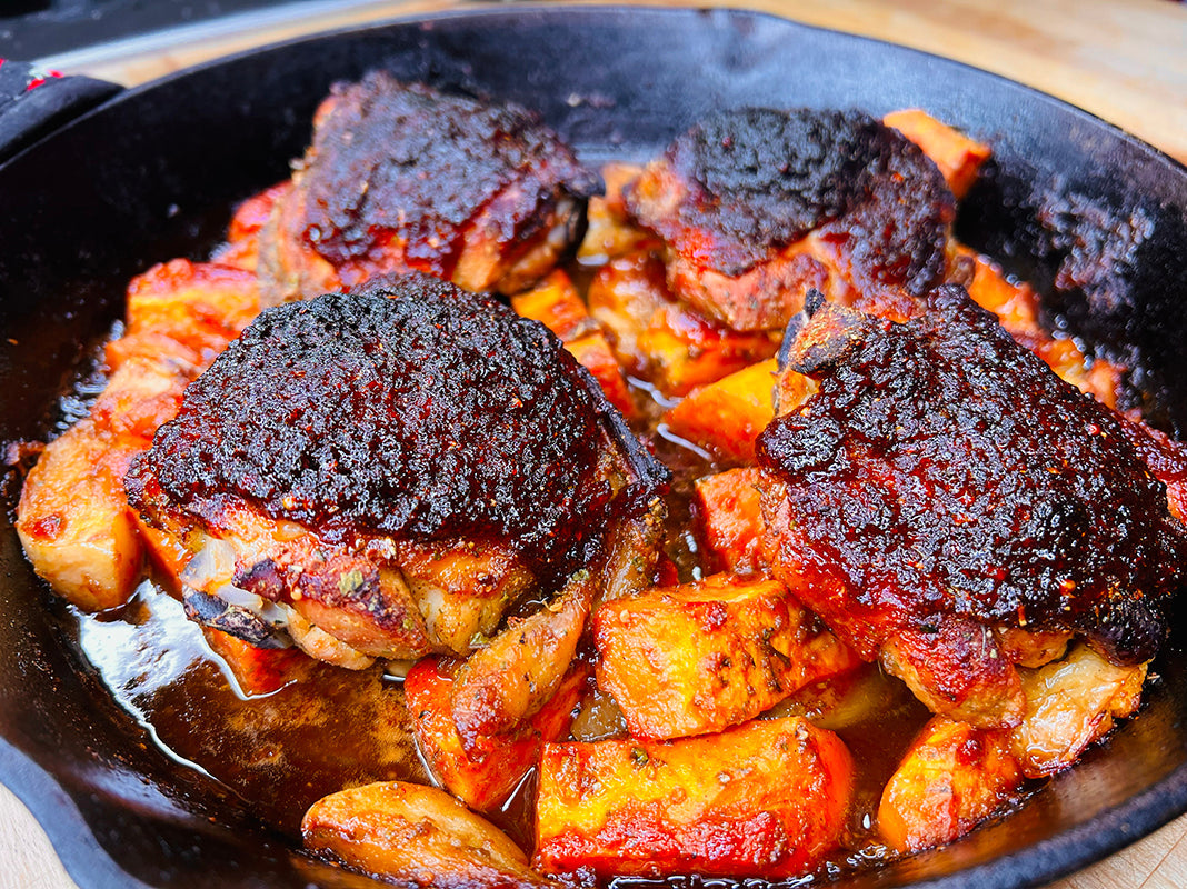 Apple Cider Glazed Chicken
