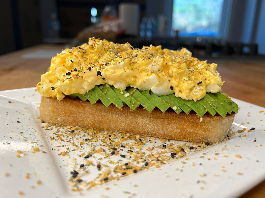 Avocado Egg Salad Toast