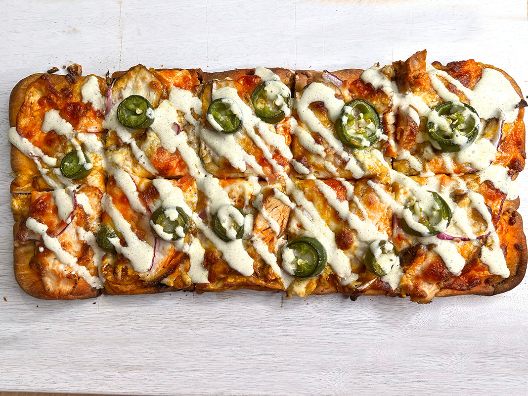 Buffalo Chicken Flatbread