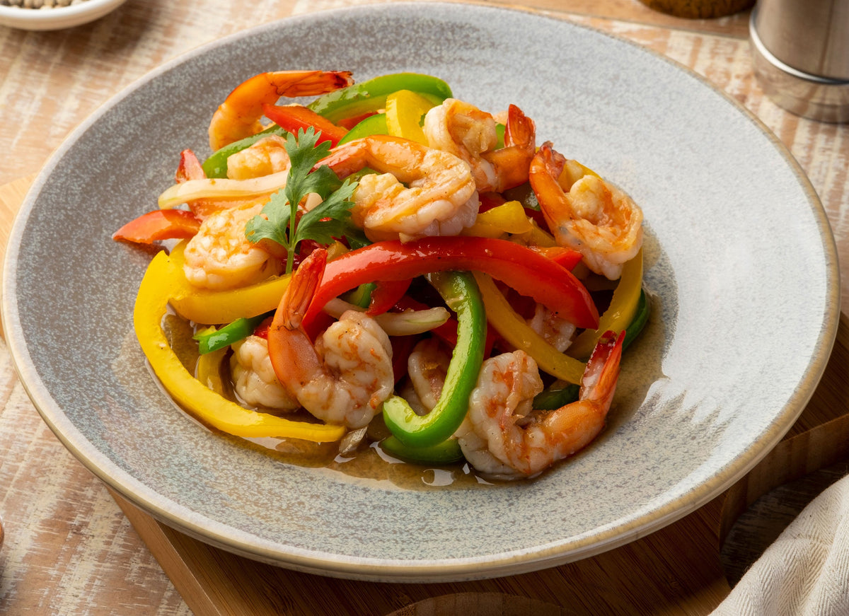 Cajun Shrimp with Bell Peppers