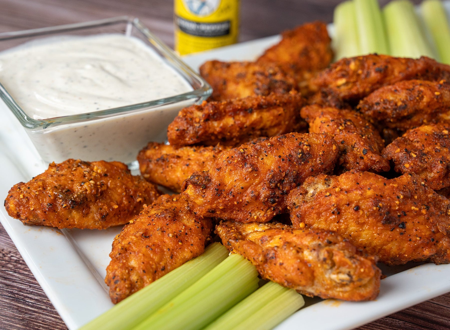 Lemon Pepper Wet Chicken Wings