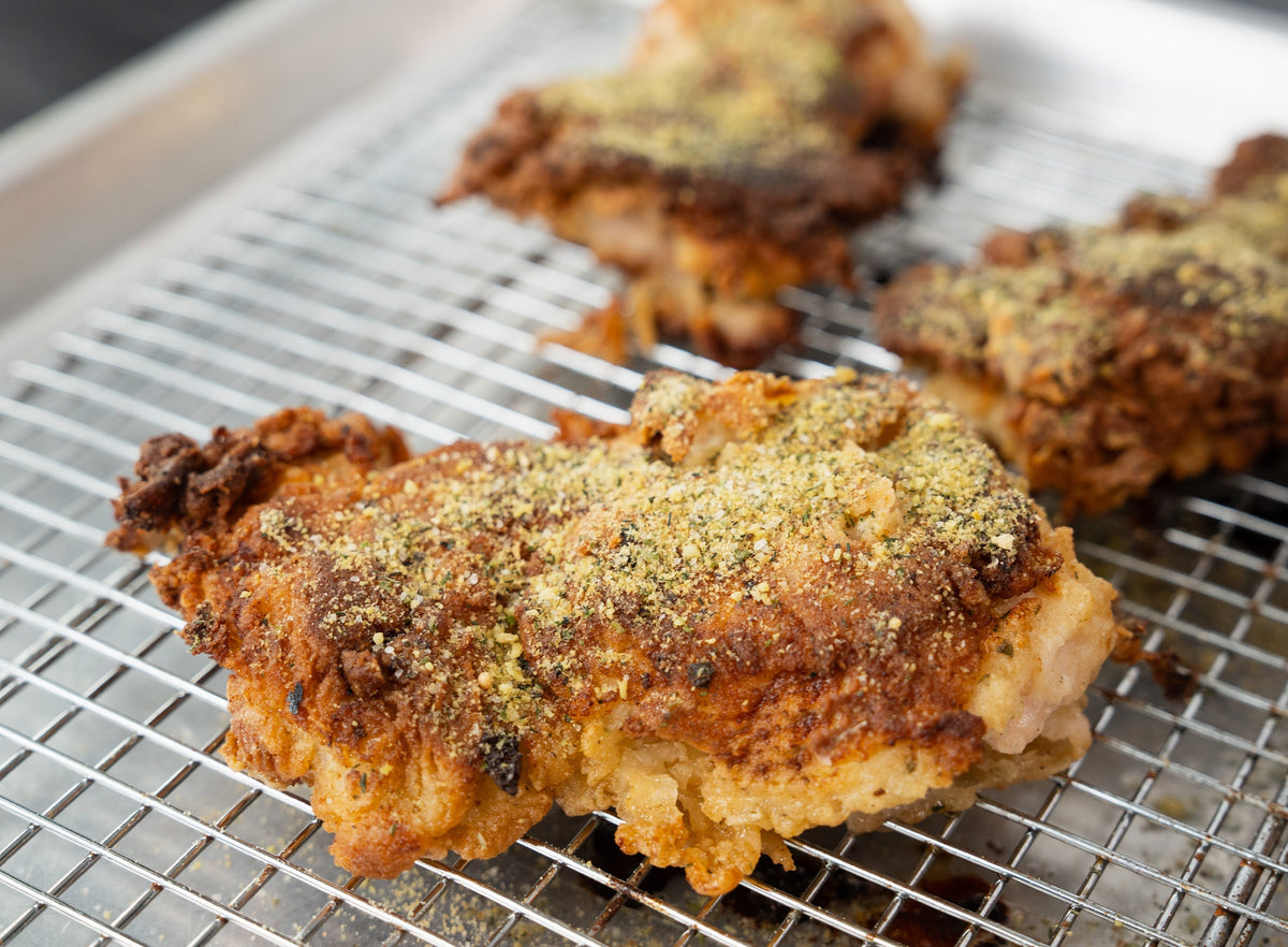 Fried Chicken with Dan-O’s Ranch Cheesoning