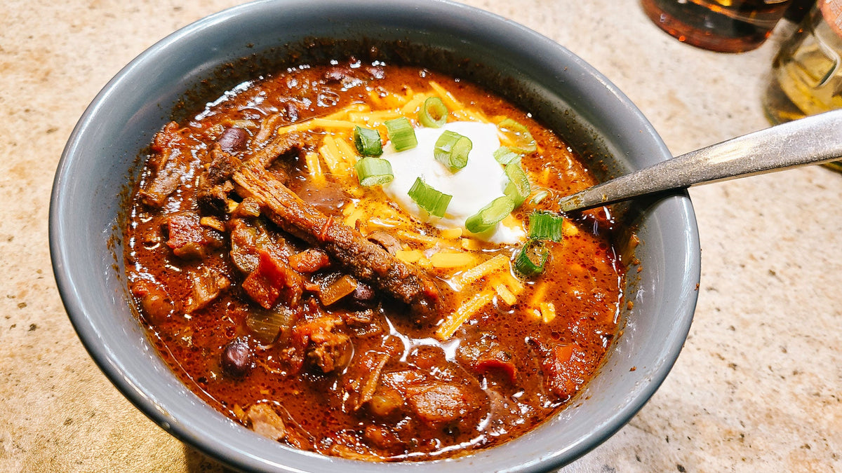 Choco-Coffee Short Rib Chili