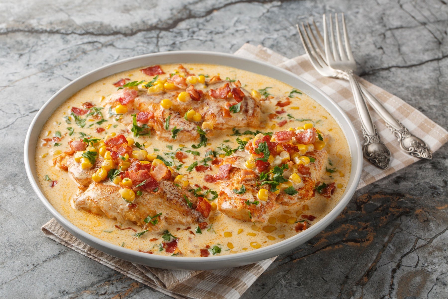 Creamy Cajun Chicken Recipe