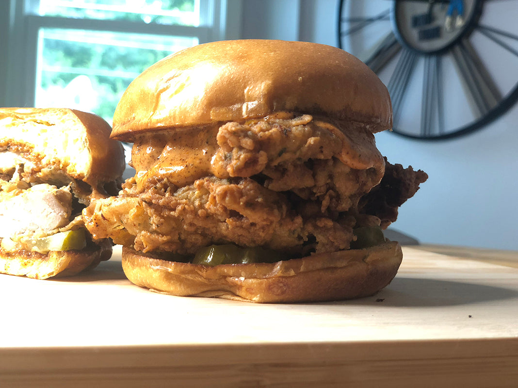 Dan's Signature Spicy Crispy Chicken Sandwich (Chick-fil-a Copycat recipe)