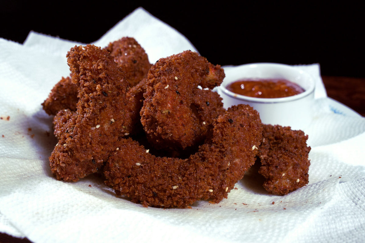 Fried Argentine Red Shrimp