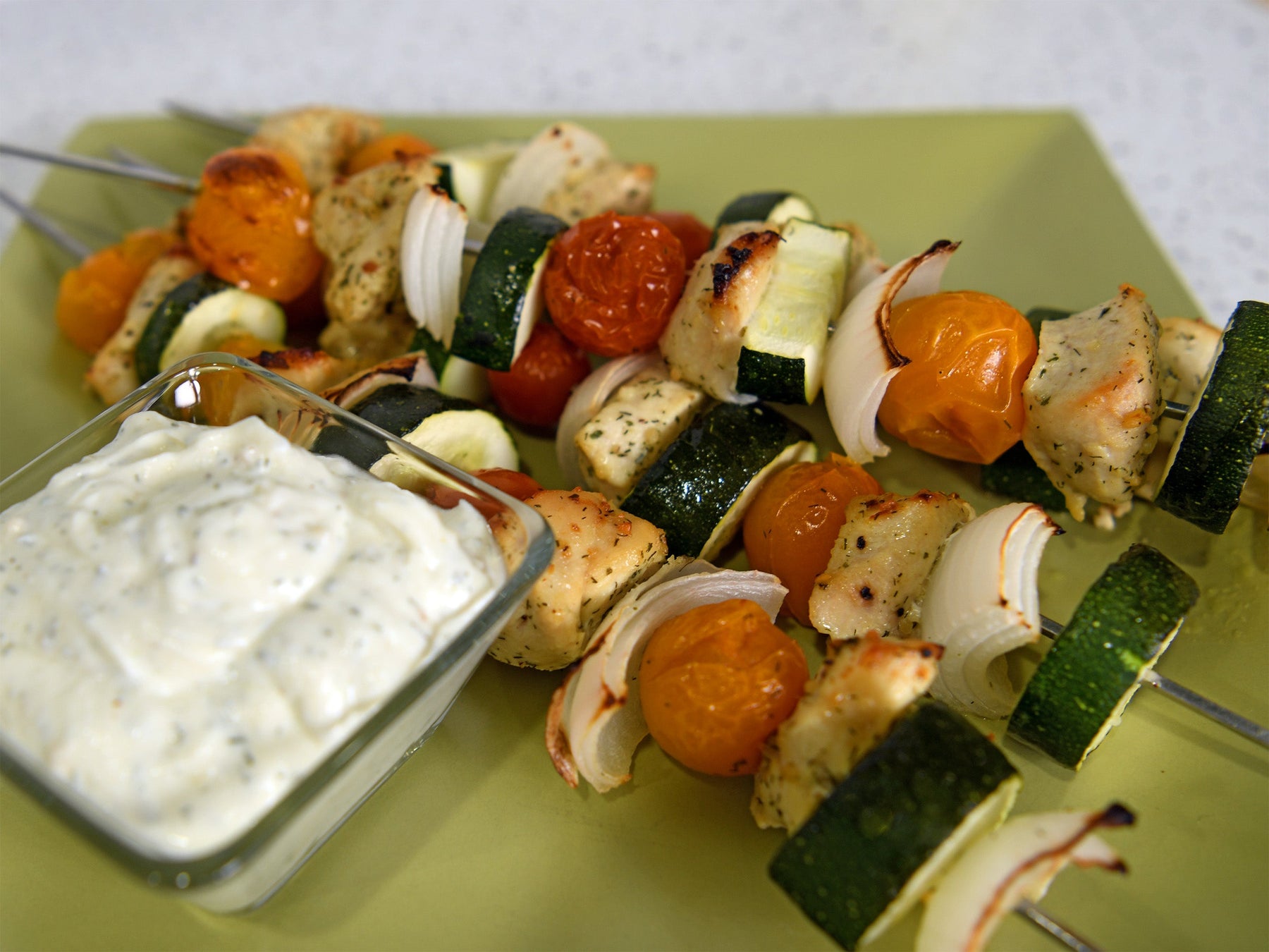 Dill Chicken Kabobs
