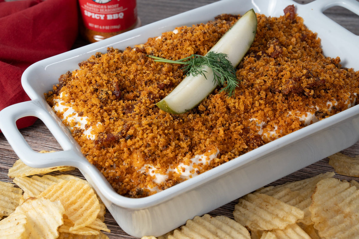 Fried Dill Pickle Dip - Outlaw Style