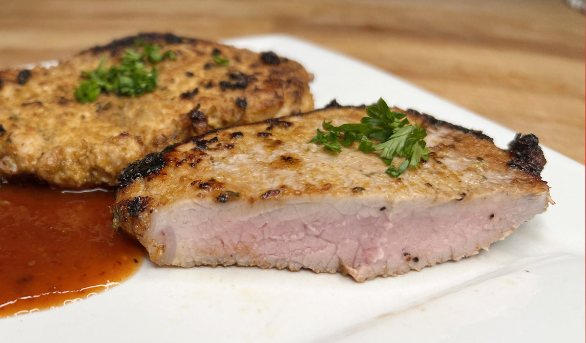 Easy Pan fried Pork Chops