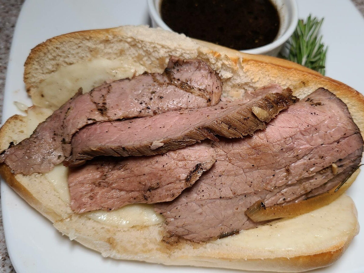 Spicy French Dips W Homemade Roast Beef