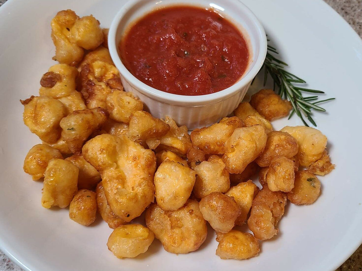 Spicy Beer Battered Fried Cheese Curds
