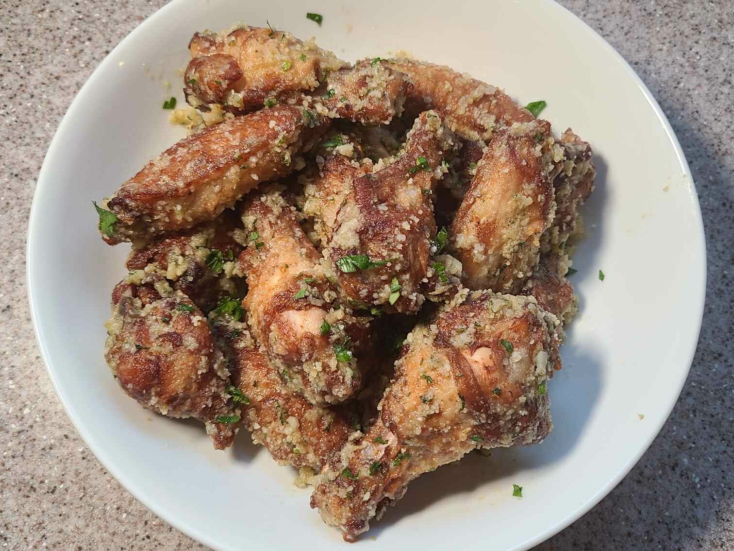 Honey Garlic Parmesan Wings