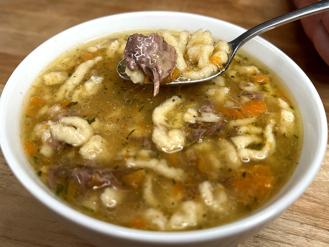 Gram Gram’s German Beef Goulash and Spaetzle