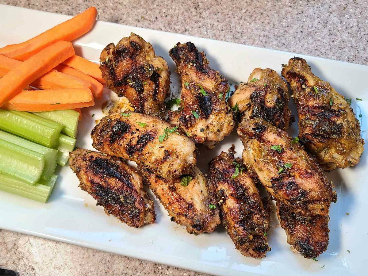 Dan-Good Grilled Honey Mustard Wings Recipe