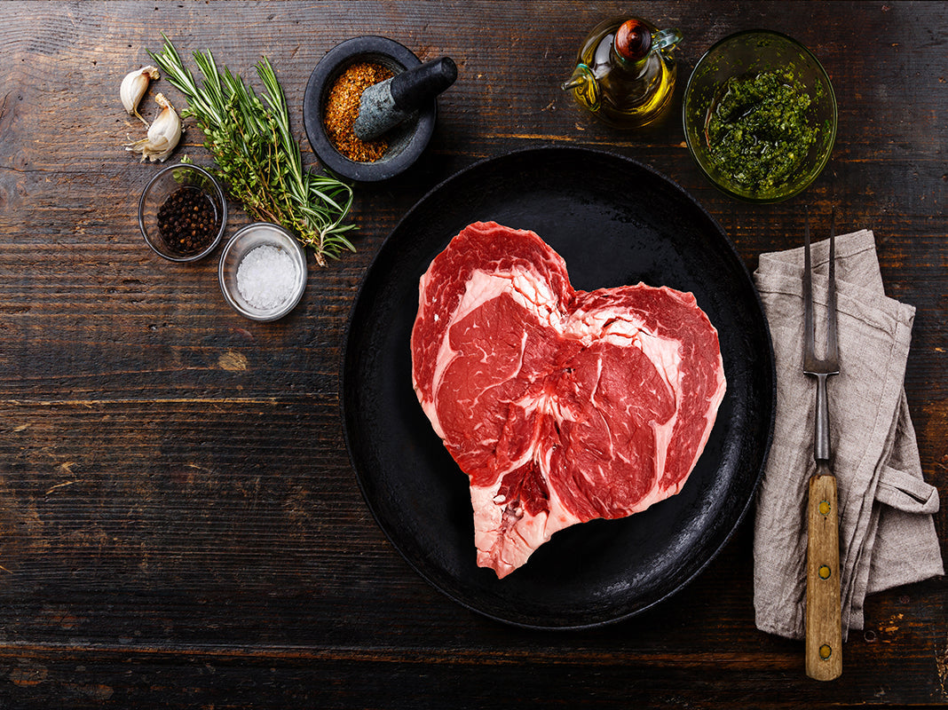 Heart-Shaped Ribeye