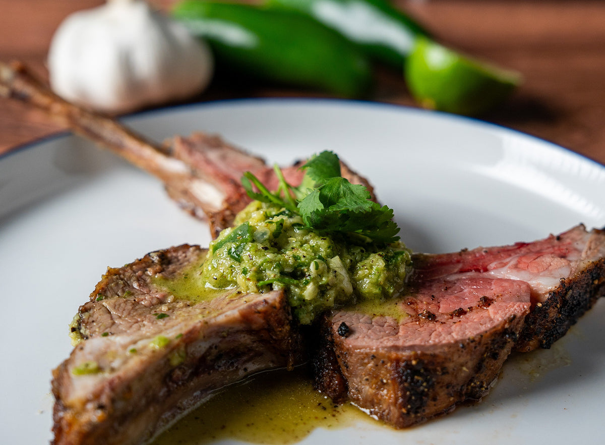Lambchops with Chimichurri