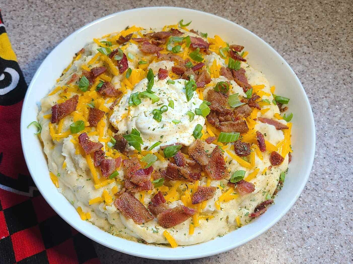 Easy Loaded Mashed Potatoes