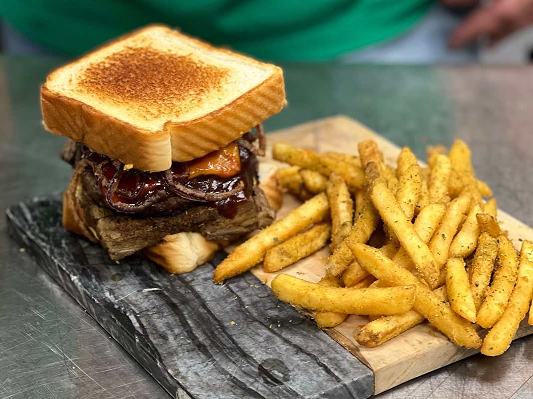 Louisville City FC Gold Standard BBQ Burger