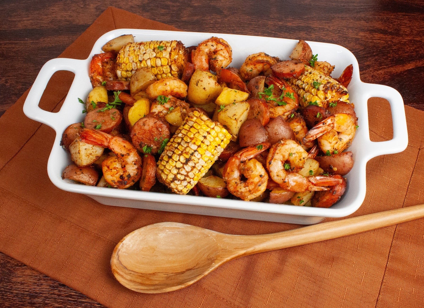 Cajun Shrimp and Sausage