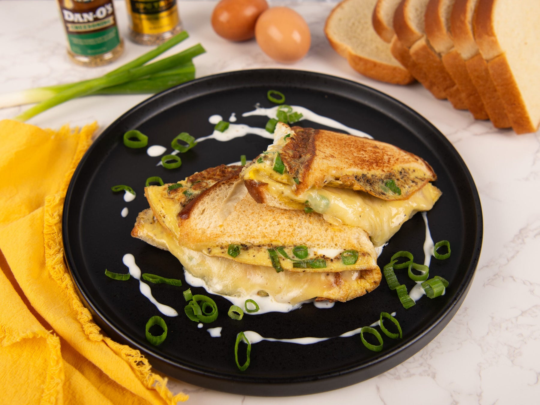 One Pan Egg Sandwich