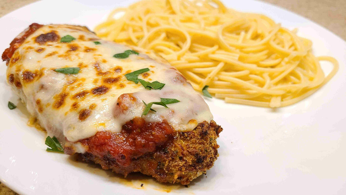 Crispy Oven-Baked Chicken Parmesan