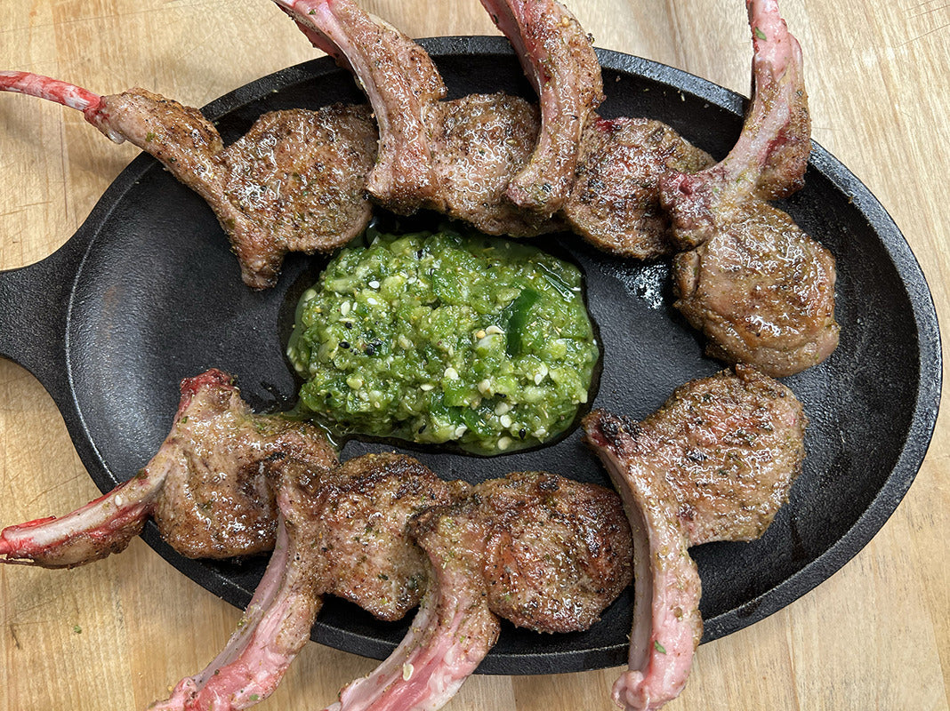 Pan Seared Lamb Chops