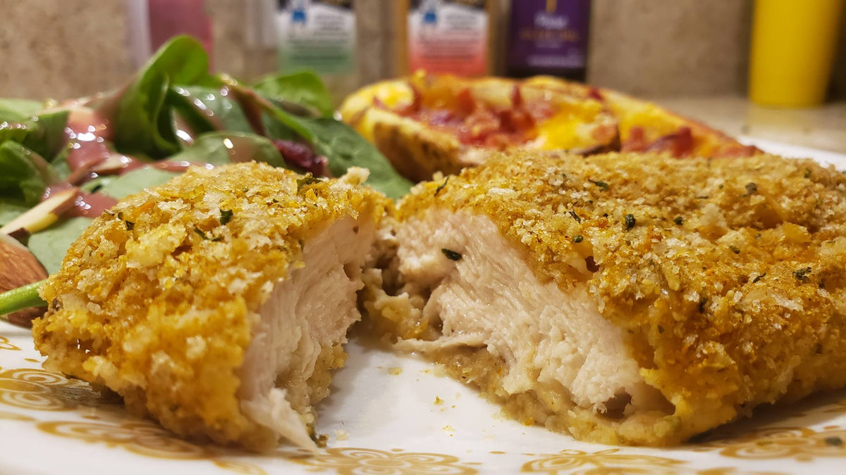 Buttermilk Baked Parmesan-Crusted Chicken