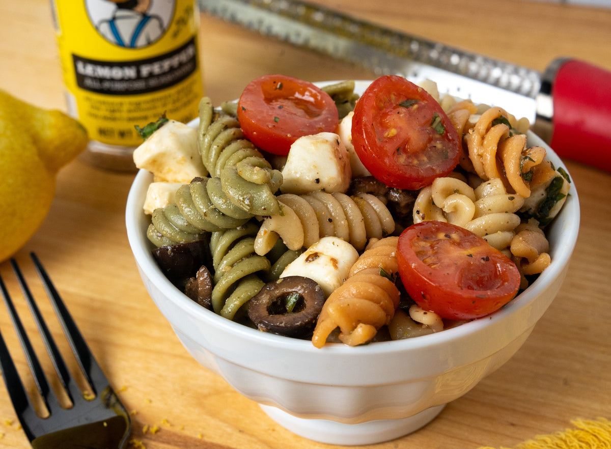 Lemon Pepper Pasta Salad