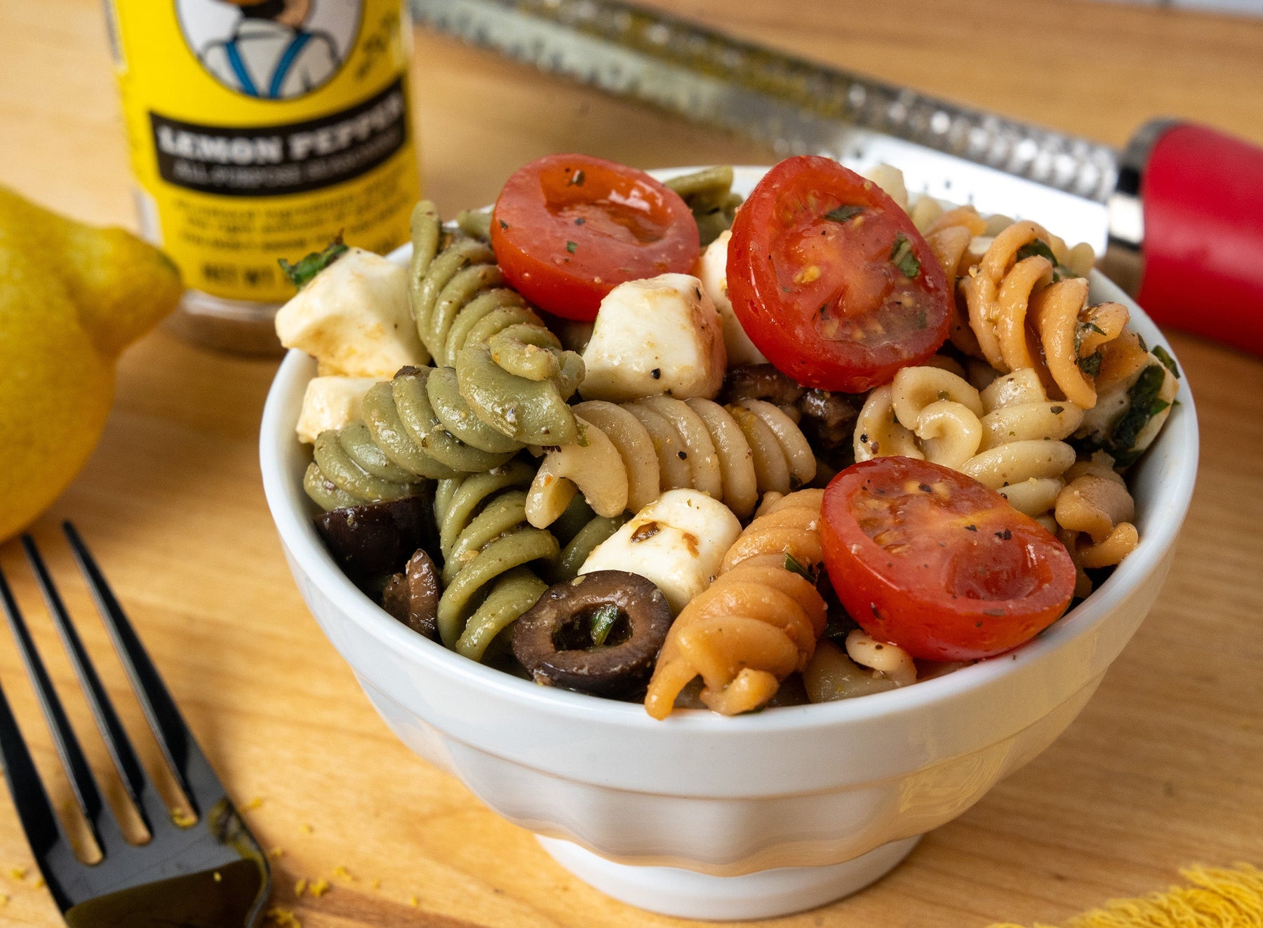 Lemon Pepper Pasta Salad