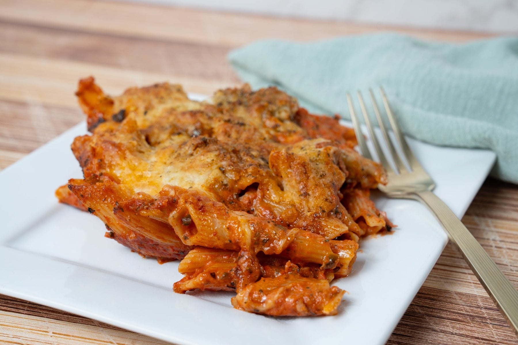 No Boil Pasta Bake