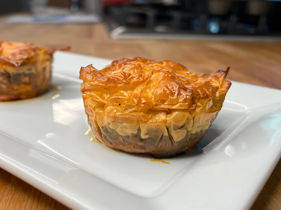 Phyllo Pizza Bombs