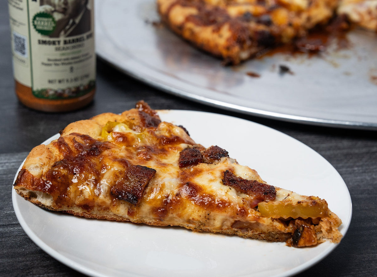 Smoky Bourbon BBQ Chicken Pizza