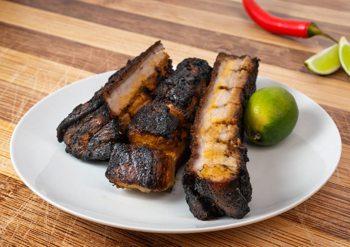 Chili Lime Pork Belly Chicharrones