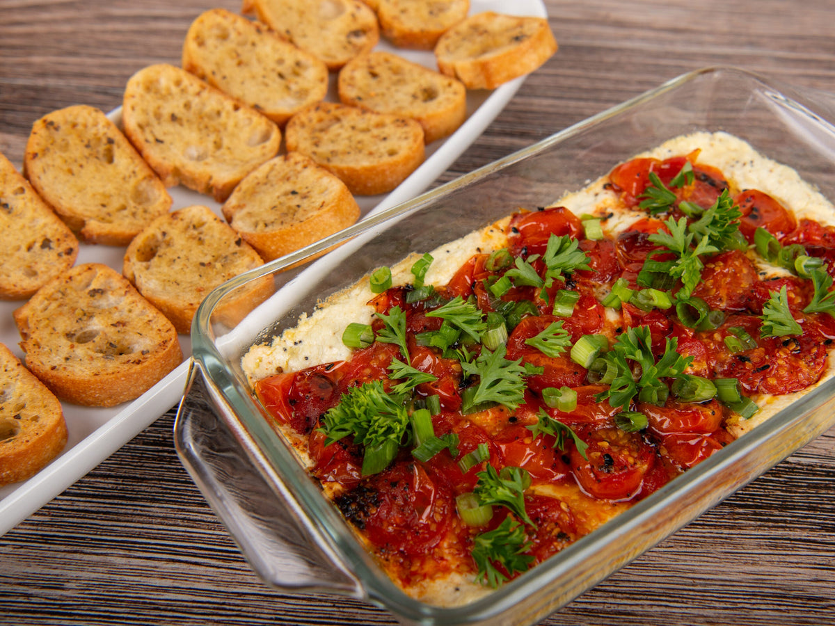 Roasted Tomato and Goat Cheese Dip