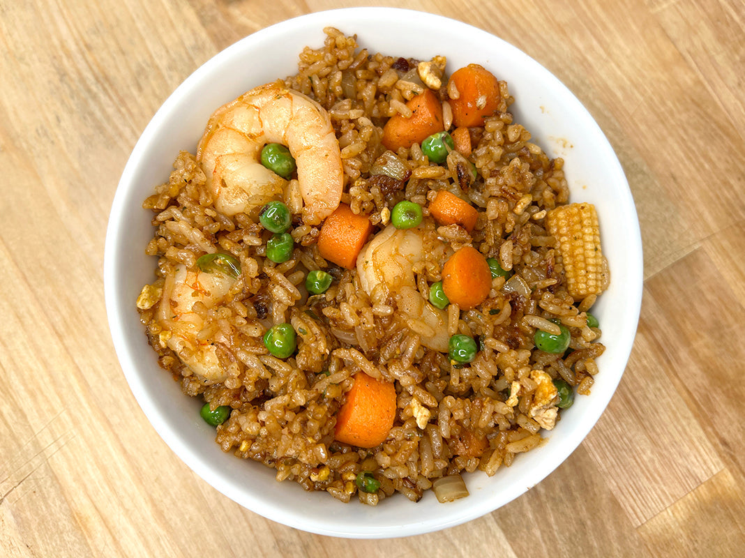 Spicy Shrimp Fried Rice