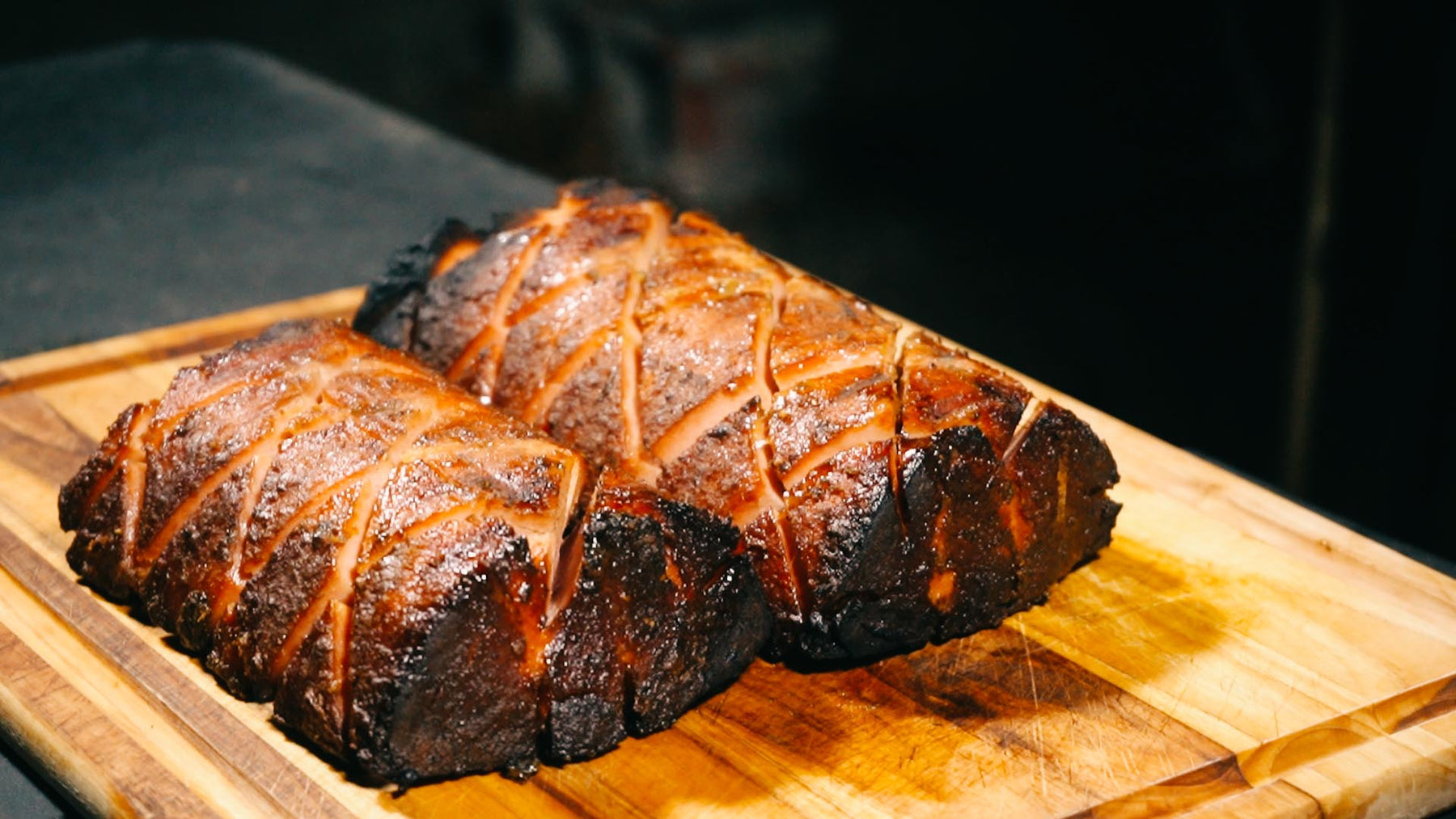 Honey Mustard Smoked Bologna Chub