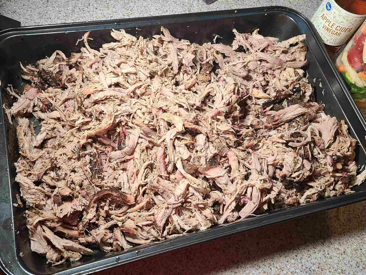 Dan-O’s Rubbed & Injected Pork Butt on the BGE
