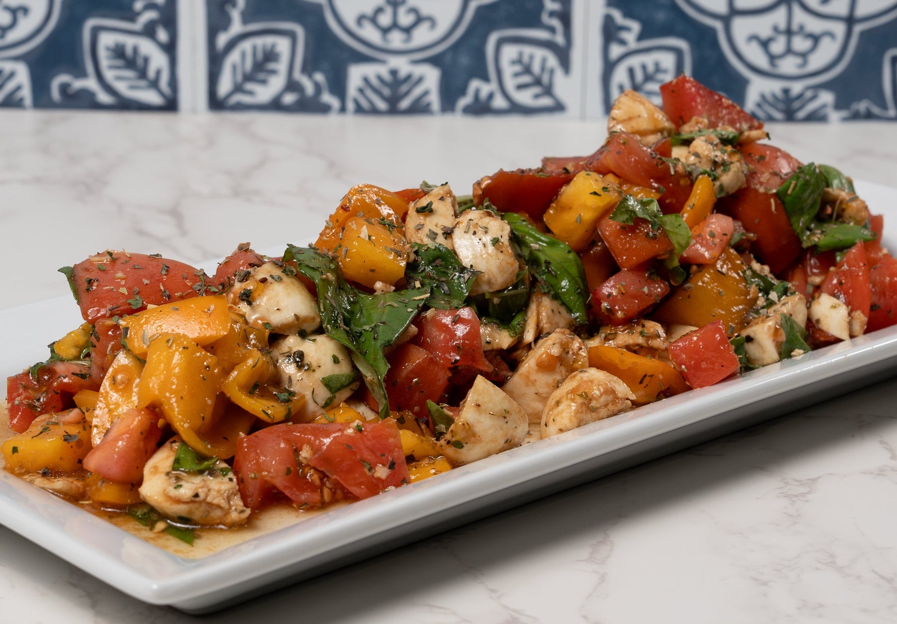 Heirloom Tomato Caprese Salad