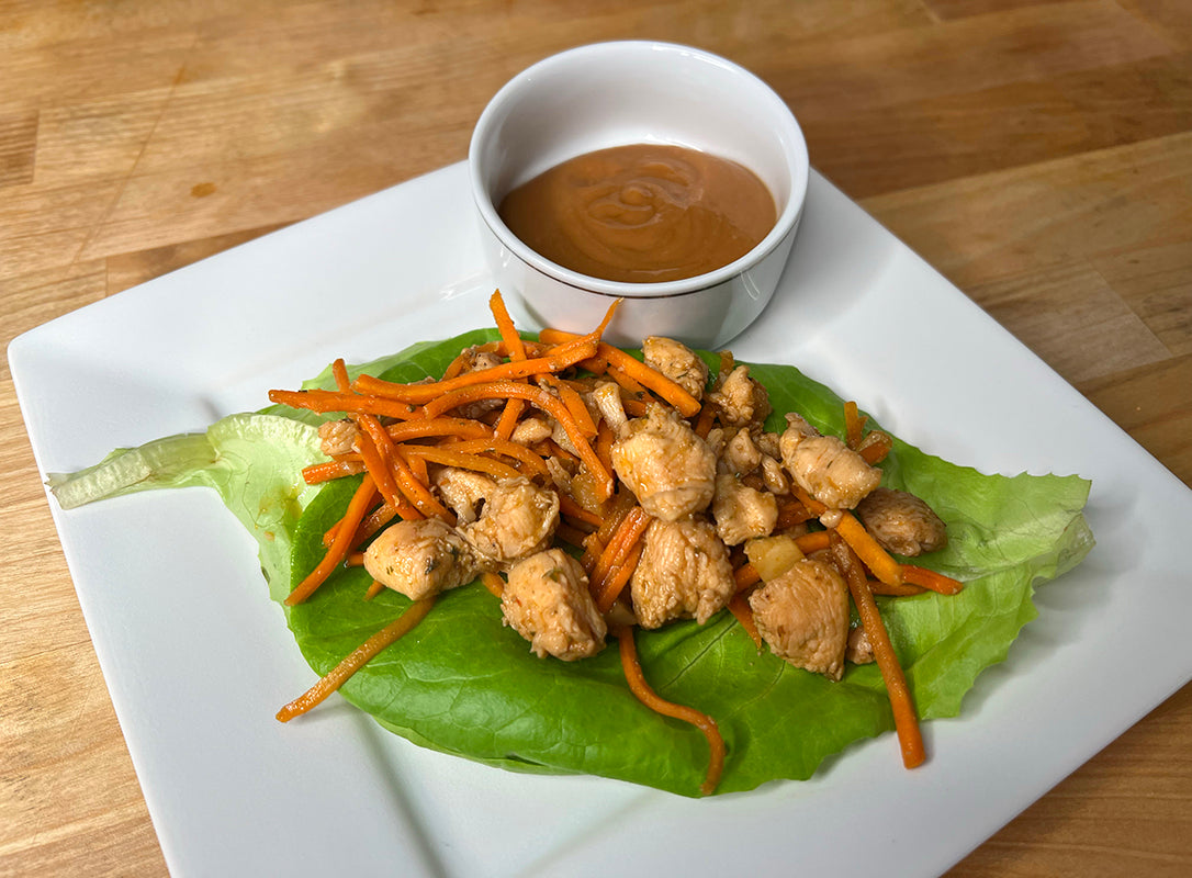 Spicy Asian Lettuce Wraps