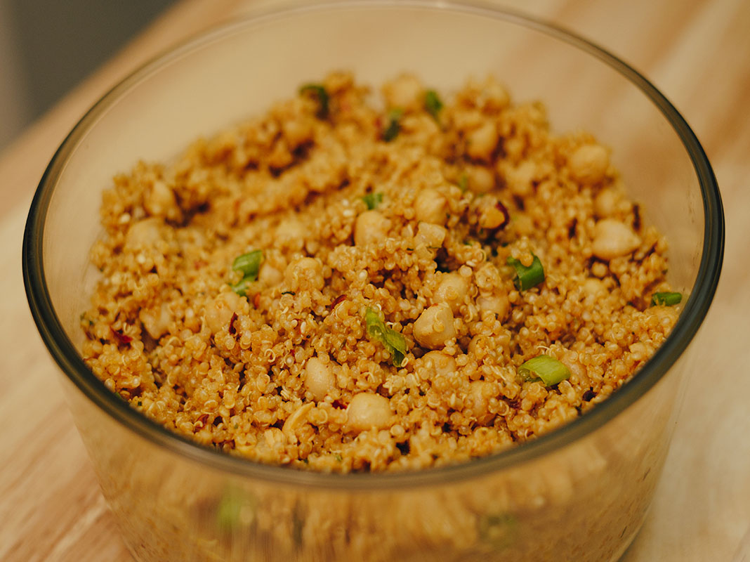 Spicy Chili Quinoa Salad