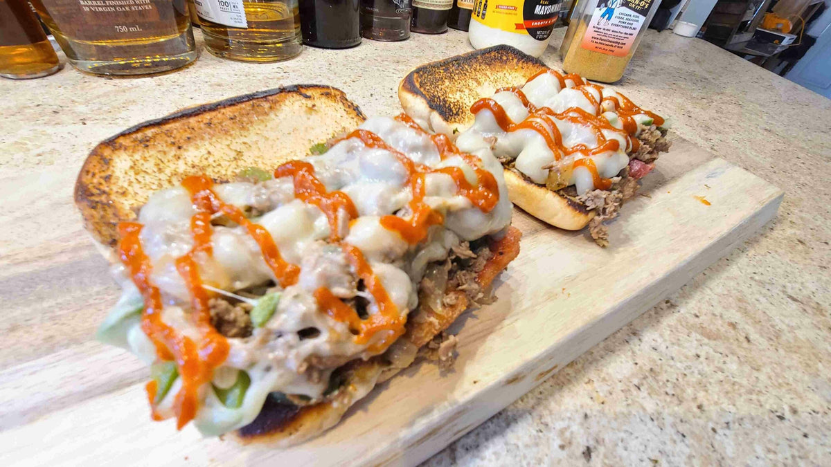 Spicy Philly Cheesesteak Sandwiches