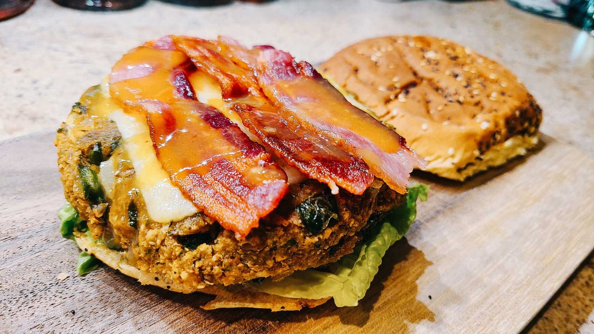 Spicy White Bean Burgers