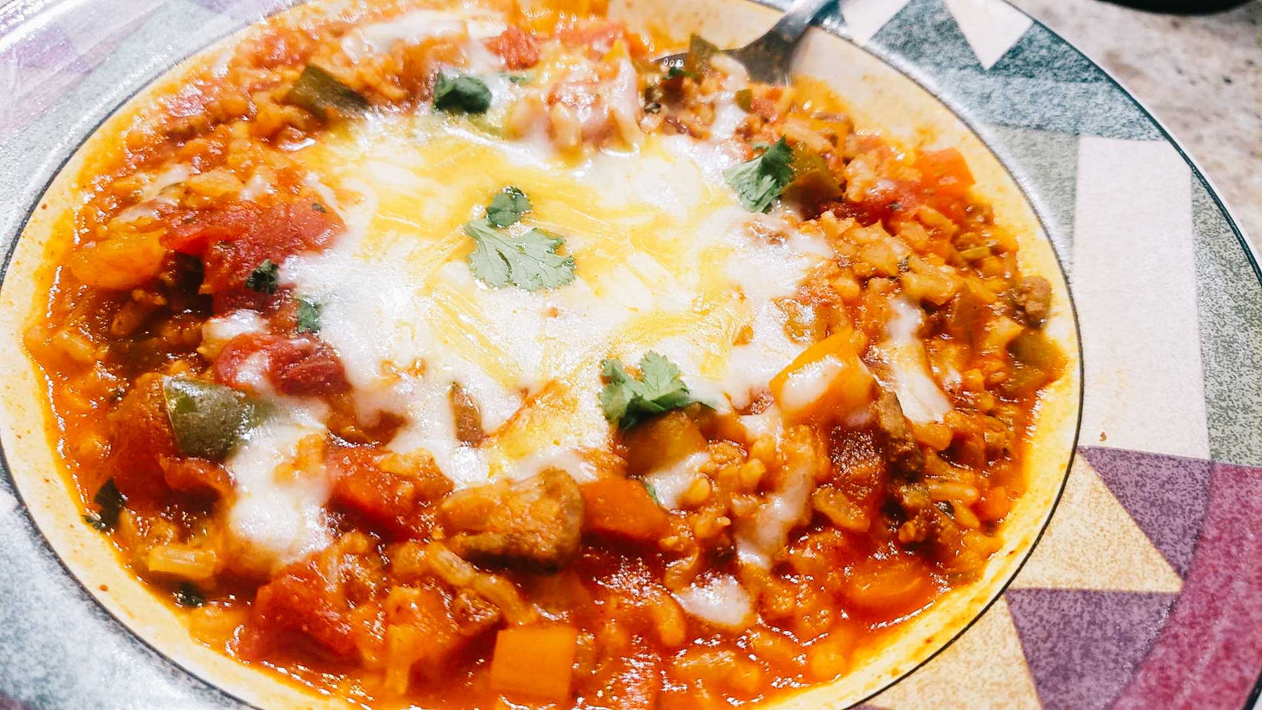 Stuffed Bell Pepper Soup