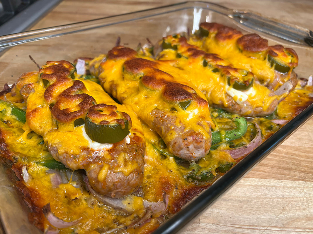 Stuffed Spicy Italian Sausage