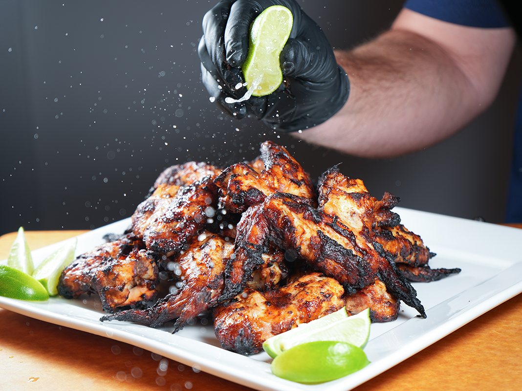 Sweet Heat Smoked Wings