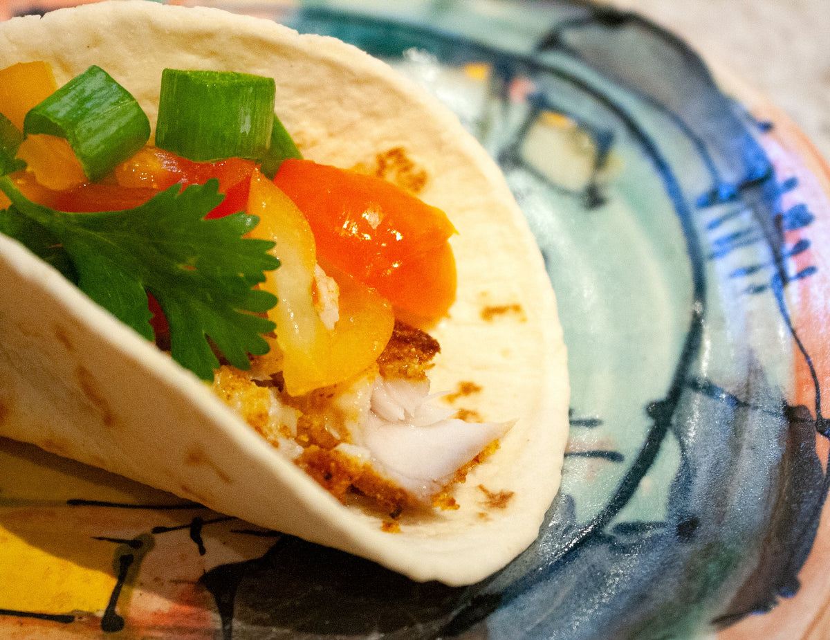 Low Fat Tilapia Tacos