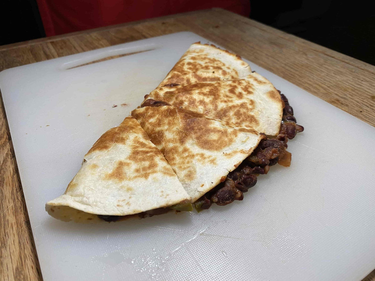 Vegan Black Bean Quesadilla