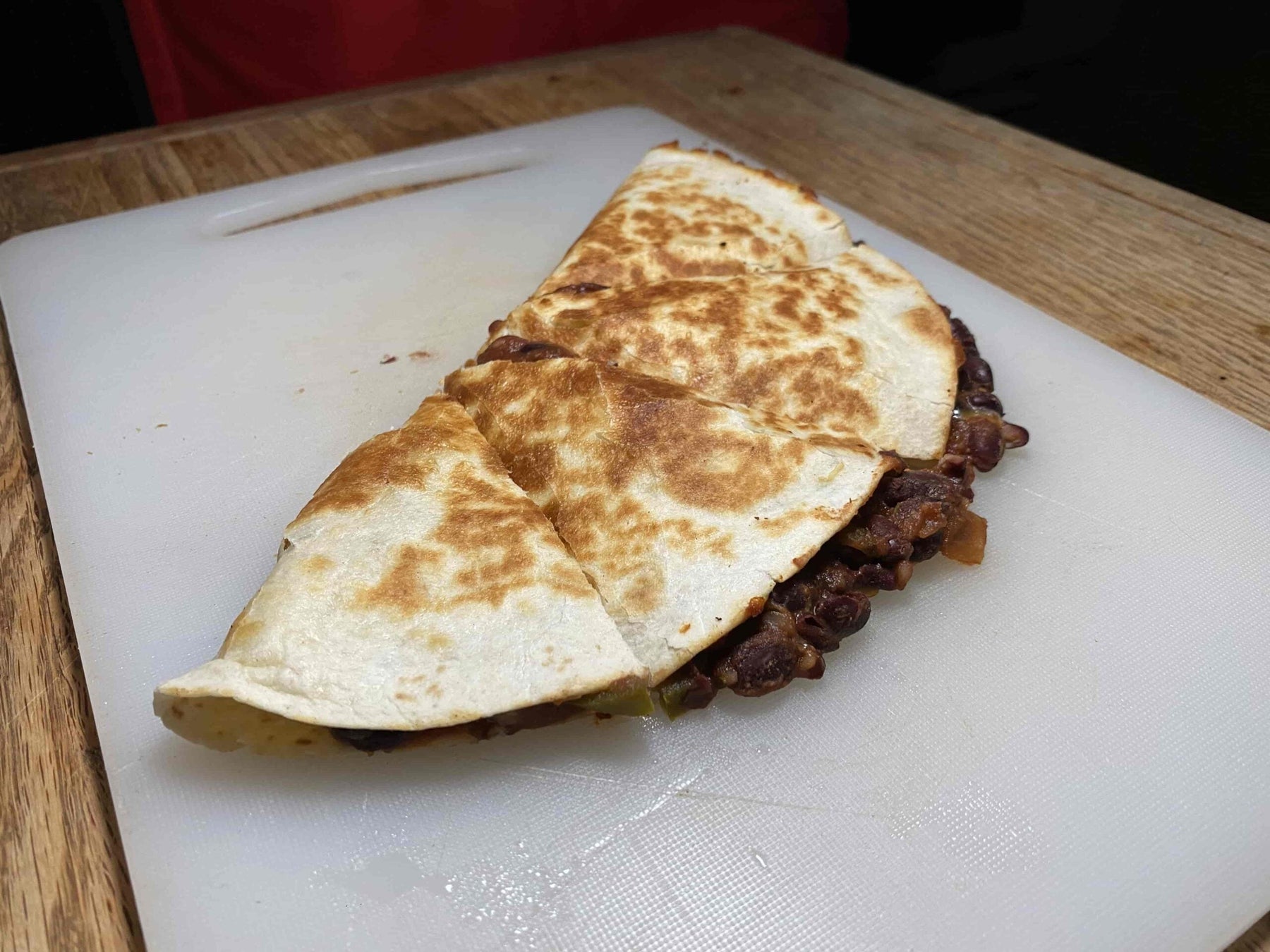 Vegan Black Bean Quesadilla