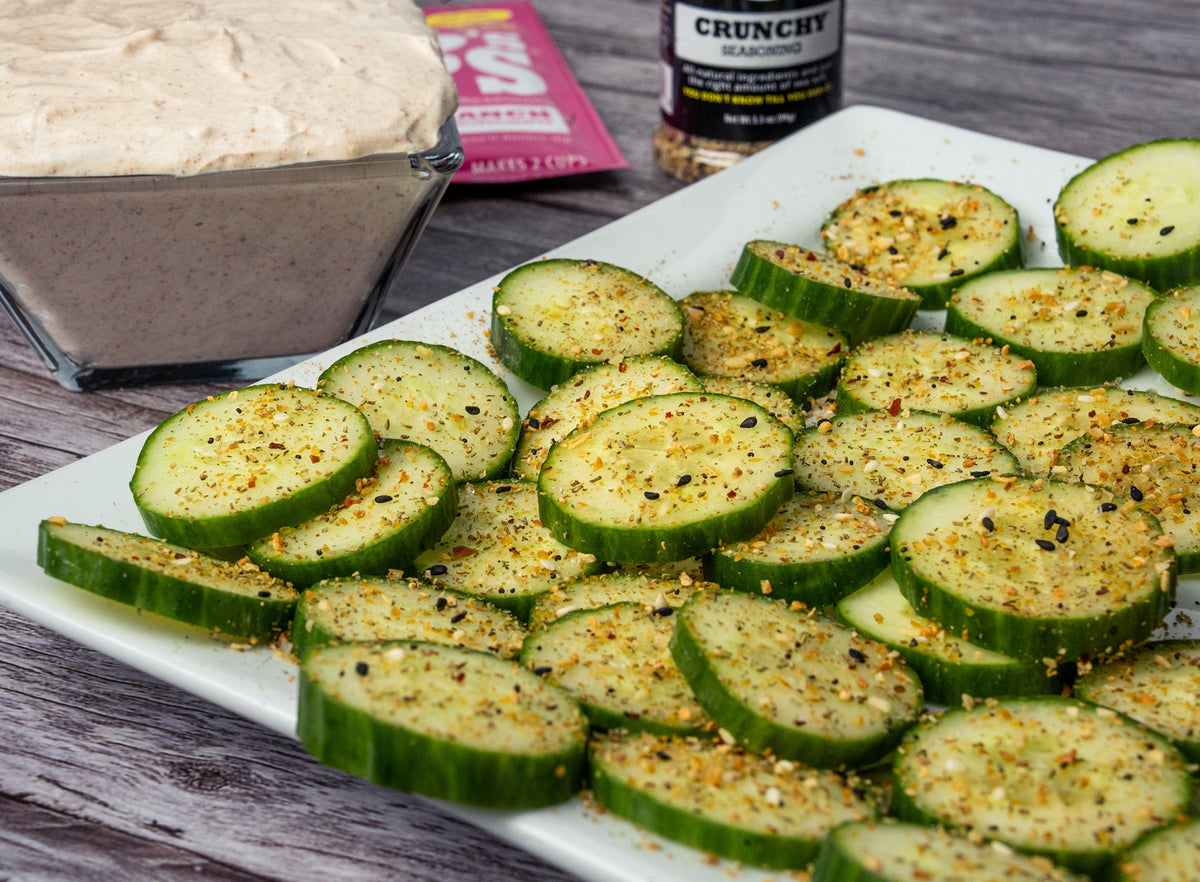 Crunchy Cucumber Bites